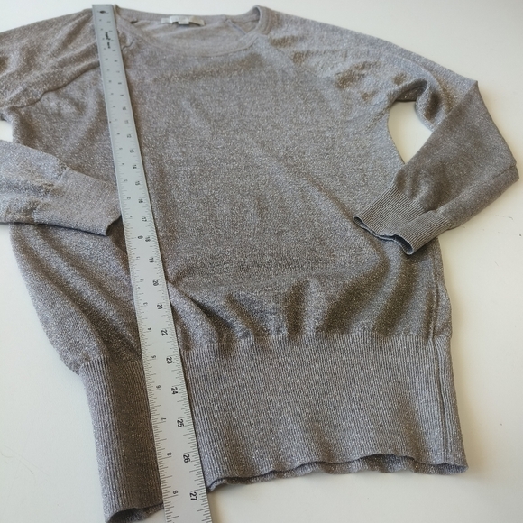 Ann Taylor LOFT Women's Frost Cream Lightweight Sweater Size M - Picture 4 of 8